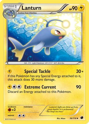 Lanturn - 36/116 - Uncommon