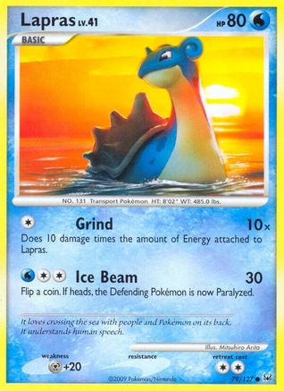 Lapras - 79/127 - Common