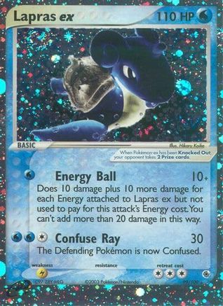 Lapras ex/109 - Holofoil - Ultra Rare
