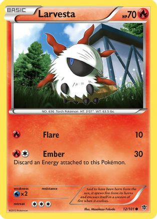 Larvesta - 12/101 - Common