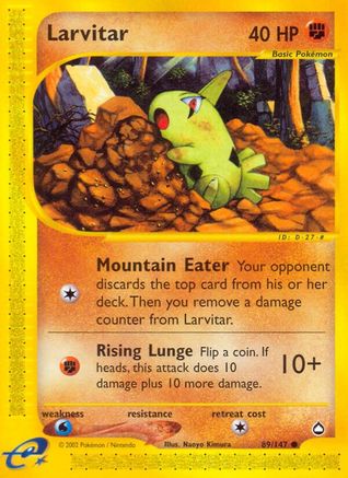 Larvitar - 89/147 - Common - Reverse Holo