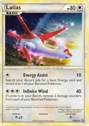 Latias HGSS10 - Holofoil HGSS Promos - Promo