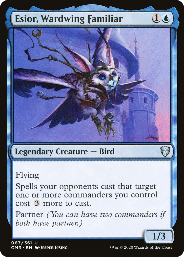 Esior, Wardwing Familiar (CMR-067) Foil