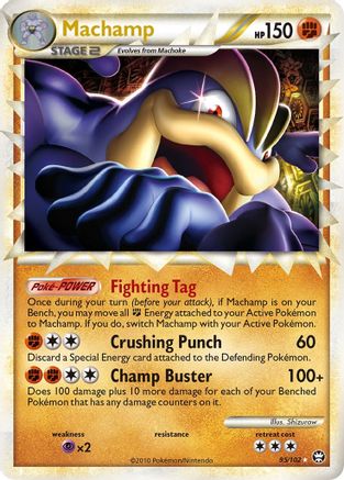 Machamp (Prime) 095  - Holofoil Triumphant - Ultra Rare