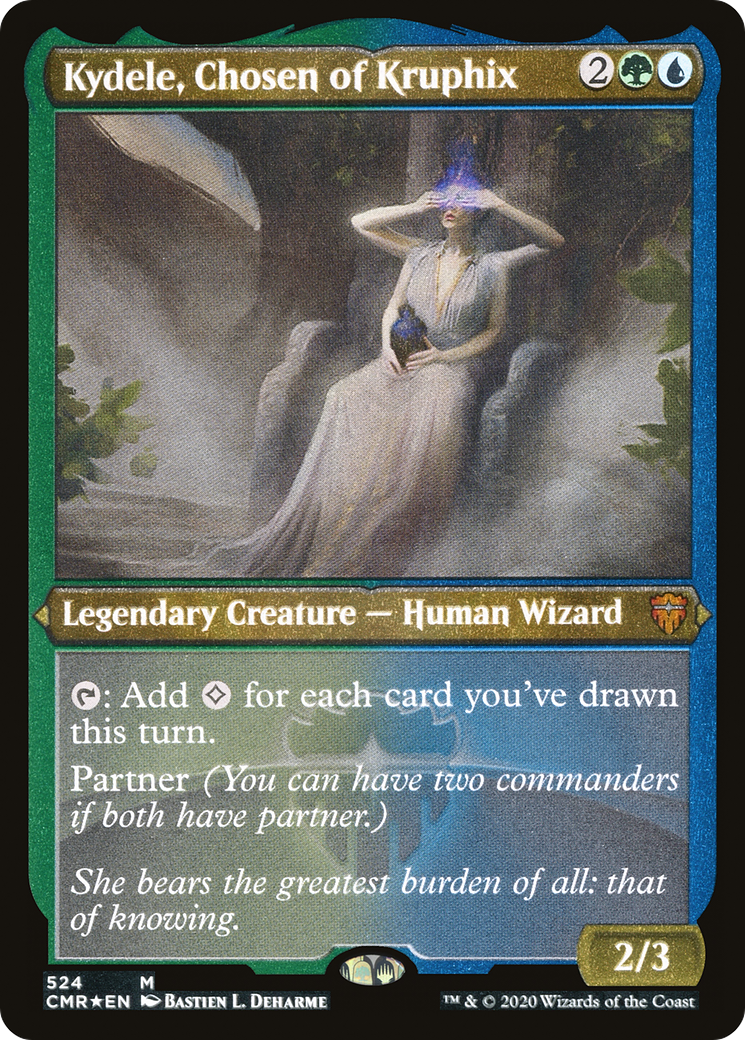 Kydele, Chosen of Kruphix (Foil Etched) (CMR-524) Foil