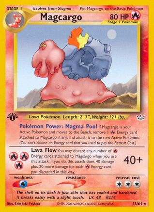 Magcargo - 33/64 - Uncommon - Unlimited