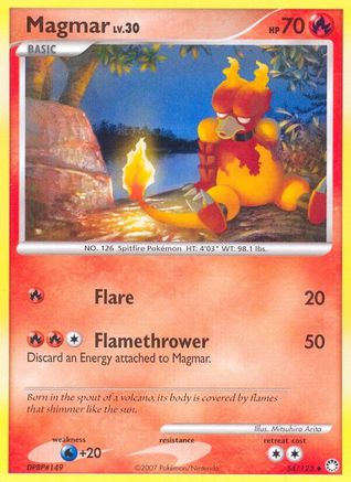 Magmar - 54/123 - Uncommon