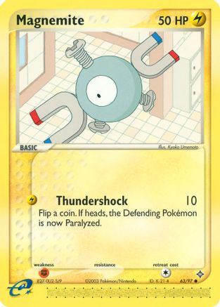 Magnemite - 63/97 - Common