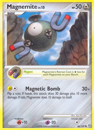 Magnemite (66) 066  - Reverse Holofoil Stormfront - Common