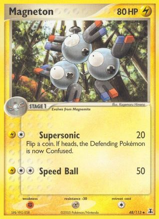 Magneton - 48/113 - Uncommon - Reverse Holo