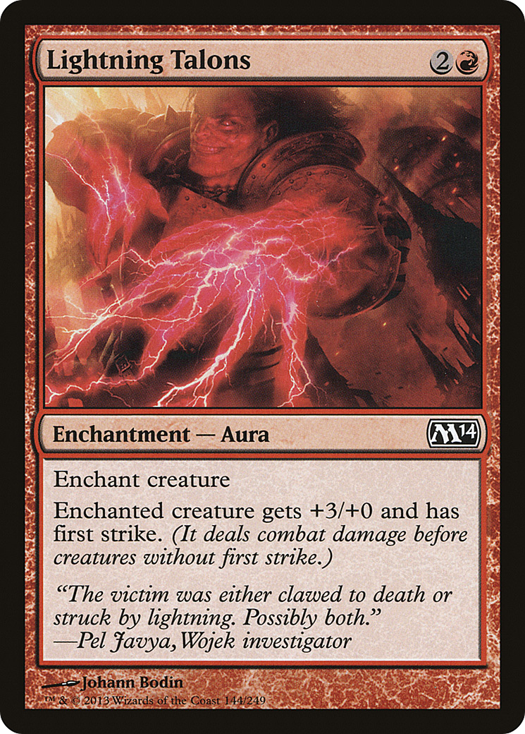 Lightning Talons (M14-144) Foil