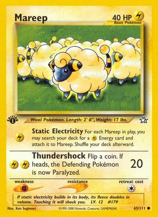 Mareep 065 - Unlimited Neo Genesis - Common