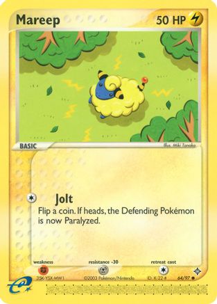 Mareep - 64/97 - Common - Reverse Holo