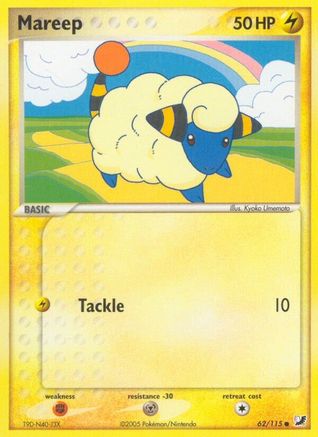 Mareep - 62/115 - Common - Reverse Holo