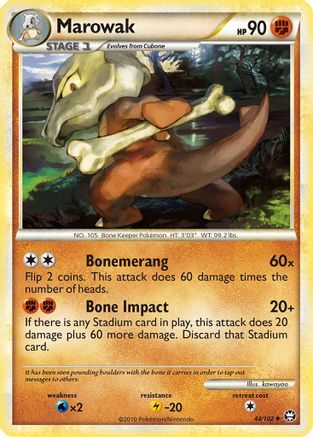 Marowak - 44/102 - Uncommon