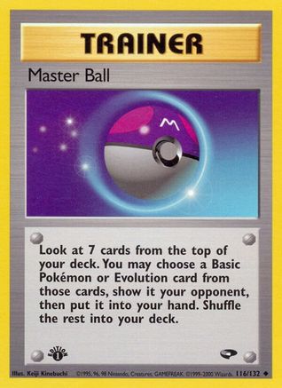 Master Ball 116 - Unlimited Gym Challenge - Uncommon