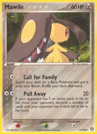 Mawile - 17/108 - Rare - Reverse Holo