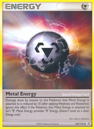 Metal Energy - 130/132 - Uncommon - Reverse Holo