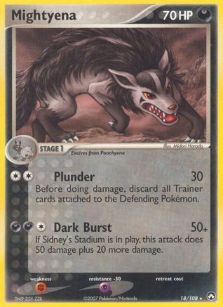 Mightyena - 18/108 - Rare