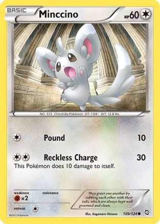 Minccino 109 Dragons Exalted - Common