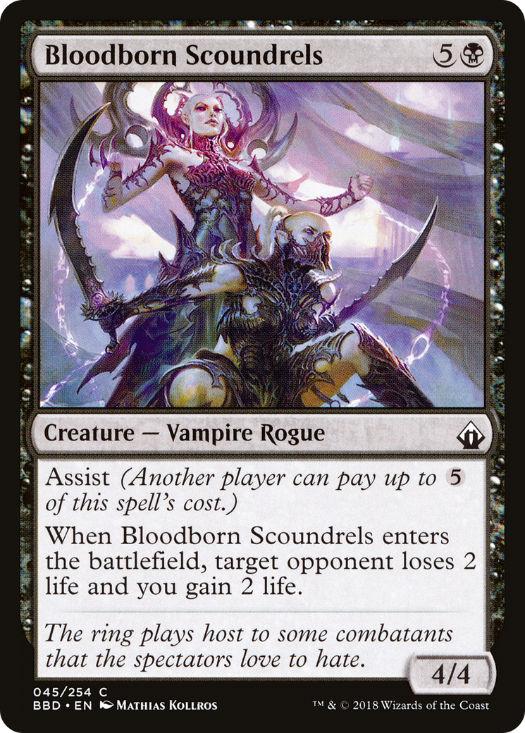 Bloodborn Scoundrels (BBD-045) Foil