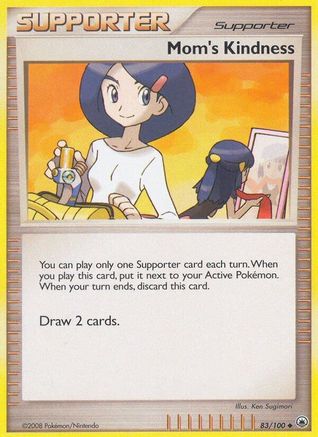 Mom's Kindness - 83/100 - Uncommon - Reverse Holo