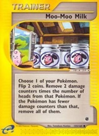 Moo-Moo Milk - 155/165 - Common - Reverse Holo