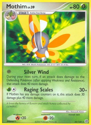 Mothim - 33/132 - Rare