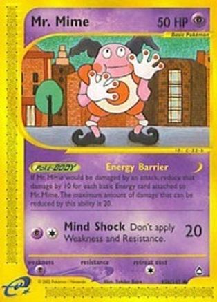 Mr. Mime - 95b - Common - Reverse Holo