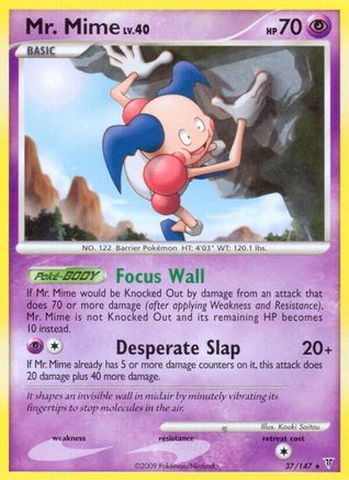 Mr. Mime - 37/147 - Rare
