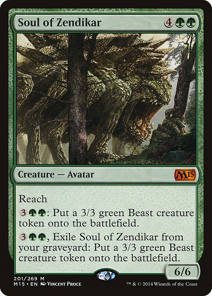 Soul of Zendikar (M15-201) Foil