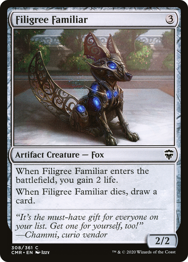 Filigree Familiar (CMR-308) Foil