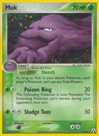 Muk - 11/92 - Holo Rare