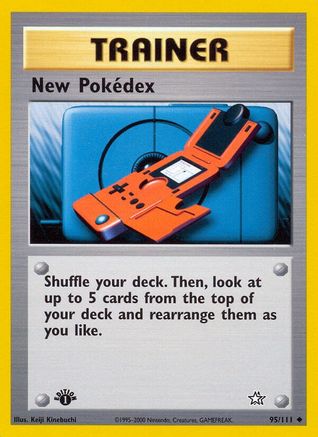 New Pokedex - 95/111 - Uncommon - 1st Edition