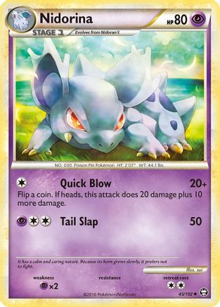 Nidorina - 45/102 - Uncommon