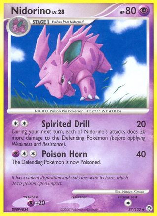 Nidorino - 57/132 - Uncommon