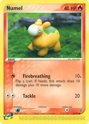 Numel - 69/97 - Common - Reverse Holo