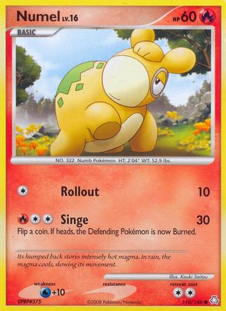 Numel - 110/146 - Common - Reverse Holo
