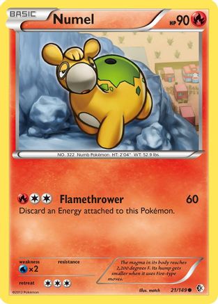Numel - 21/149 - Common - Reverse Holo