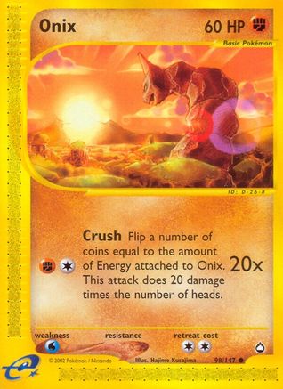 Onix - 98/147 - Common - Reverse Holo