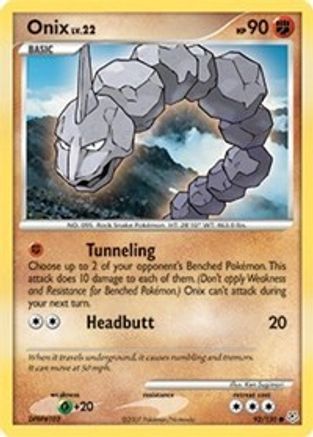 Onix - 92/130 - Common - Reverse Holo