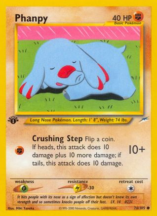 Phanpy 076/105 - Unlimited Neo Destiny - Common