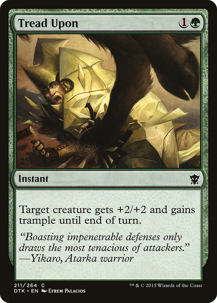 Tread Upon (DTK-211) Foil