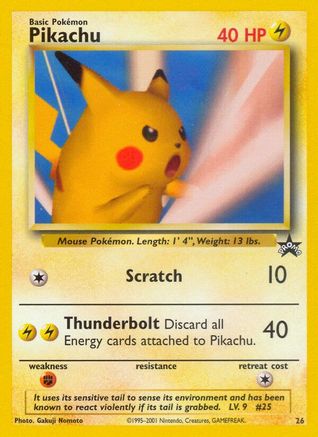 Pikachu (SNAP Promo) 026 Promo