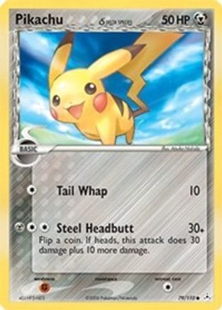 Pikachu (Delta Species) 079/110 Holon Phantoms - Common