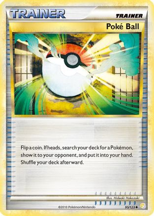 Poke Ball - 95/123 - Uncommon - Reverse Holo