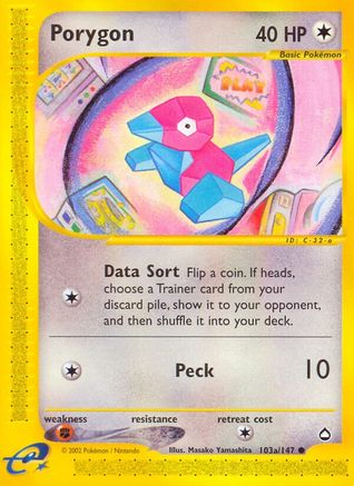 Porygon - 103a/147 - Common