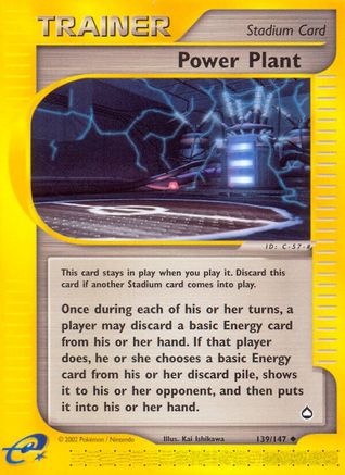 Power Plant - 139/147 - Uncommon - Reverse Holo