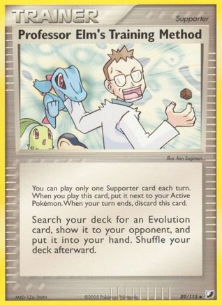Professor Elm's Training Method - 89/115 - Uncommon - Reverse Holo