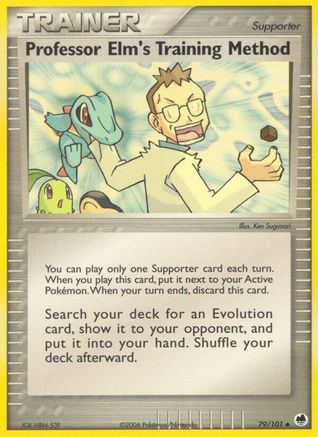 Professor Elm's Training Method - 79/101 - Uncommon - Reverse Holo